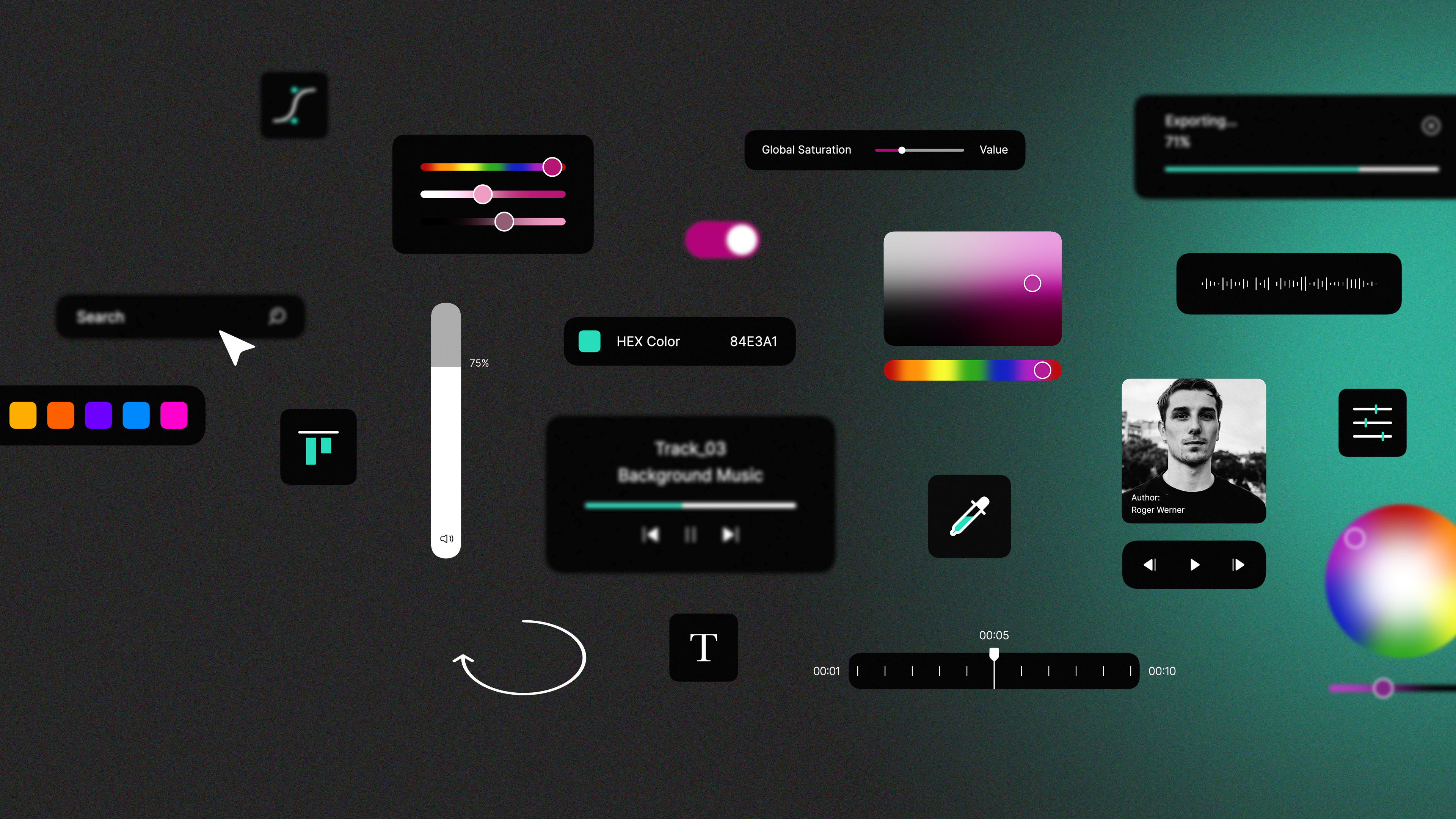 mToolbar templates by MotionVFX for tutorial-friendly video edits in Final Cut Pro