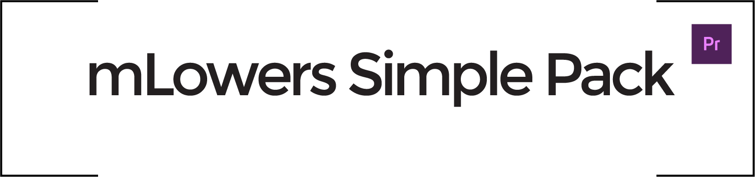 mlowers simple pack vol 1 a set of 30 simple elegant lower3rds for adobe premiere pro elegant lower3rds for adobe premiere pro