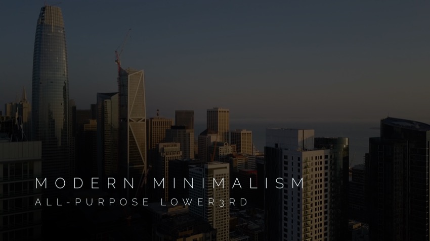 A Selection Of Diverse Lower3rds for FCP