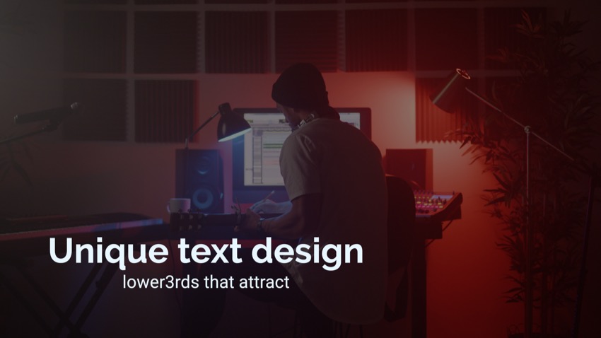 A Selection Of Diverse Lower3rds for FCP