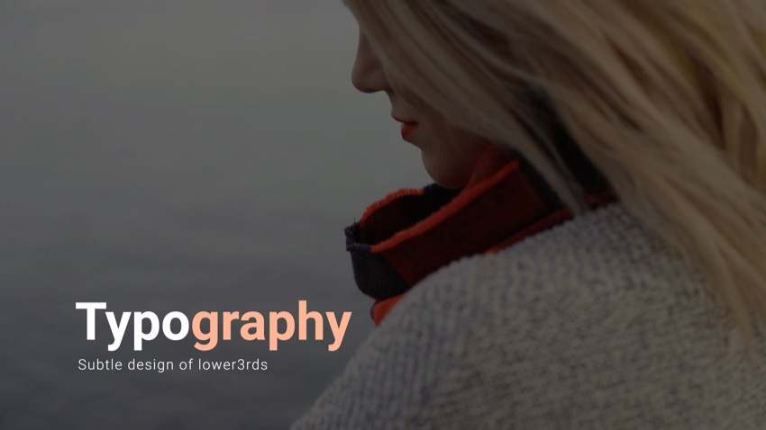 A Selection Of Diverse Lower3rds for FCP