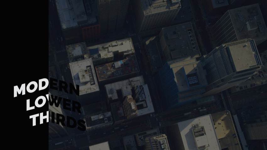 A Selection Of Diverse Lower3rds for FCP